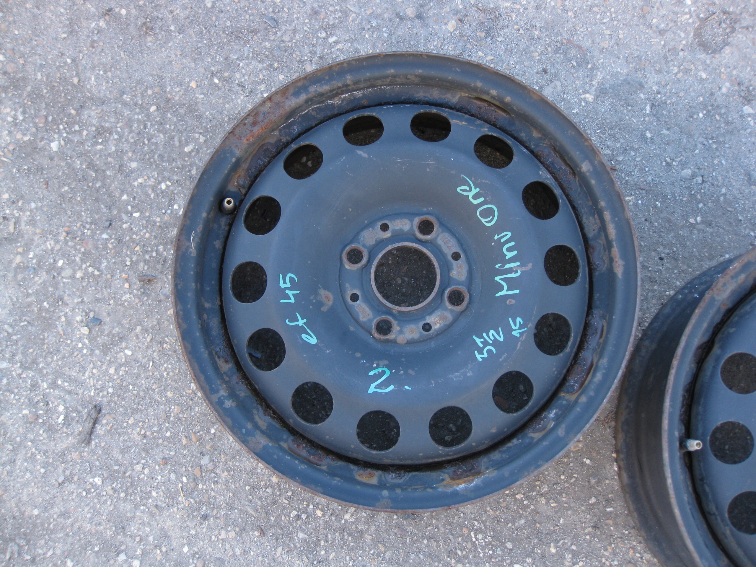 MINI ONE disk STALOWA 5,5JX15 ET45 4X100
