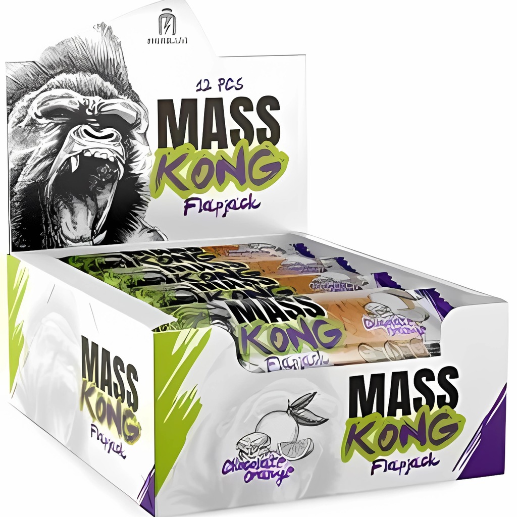 Wege Baton Owsiany Hiro.lab Mass Kong Flapjack Chocolate Orange 90g