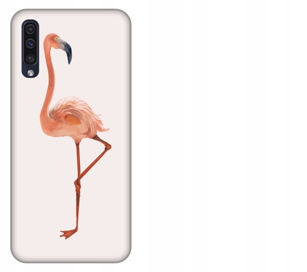 

Etui pokrowiec Samsung Galaxy A50 Ptak flaming akw