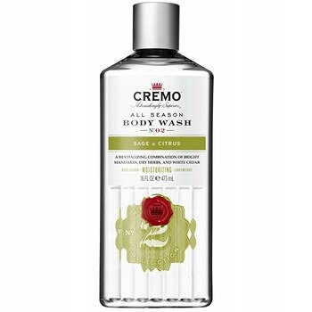 Cremo Sage & Citrus Body Wash 473 ml