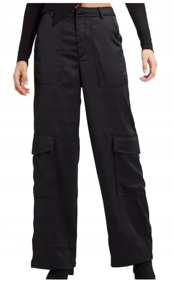 Jjxx Eline Satin Rlx Cargo kalhoty vel. M