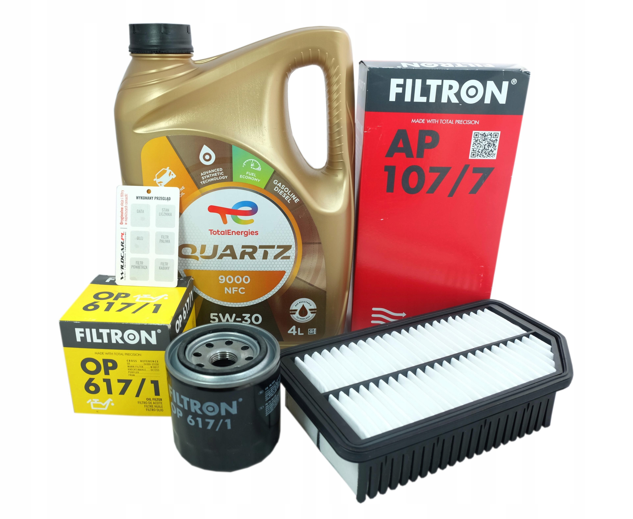 2 filtre olej Hyundai ix20 Kia Venga 1.4 1.6