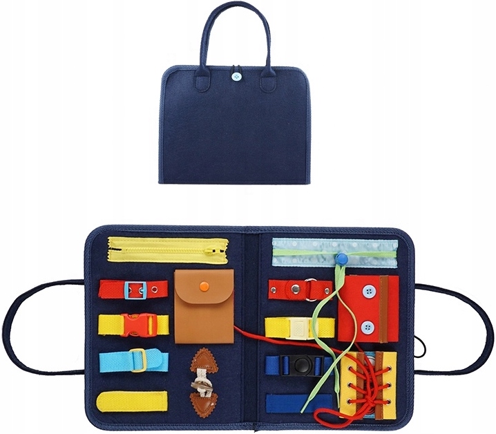 

Tablica Manipulacyjna Sensoryczna Montessori XXL