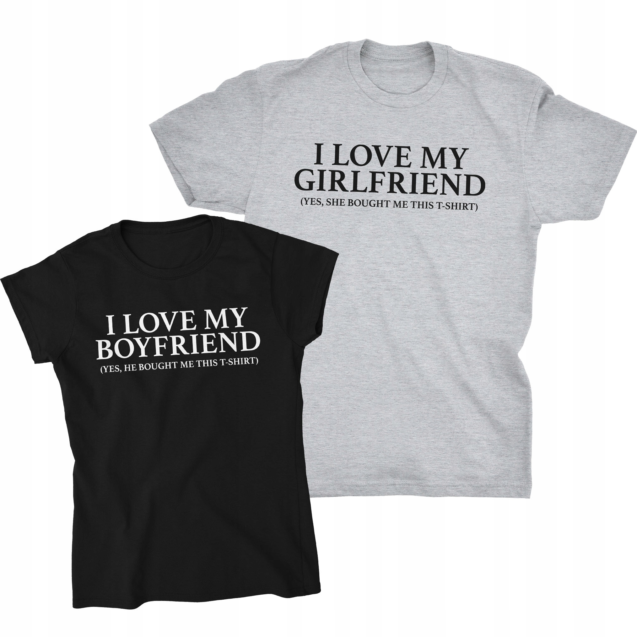 Koszulka i Love My Boyfriend - Niska cena na Allegro.pl