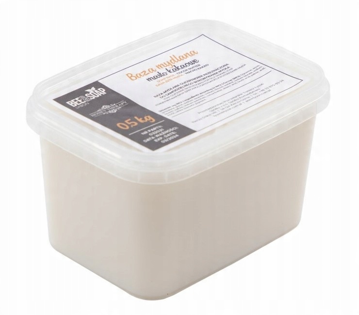 

Baza mydlana glicerynowa masło kakaowe 0,5 kg