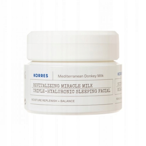 Korres Oslí Mléko Donkey Milk Krémová Maska Na Noc Sleeping Facial 40 ml