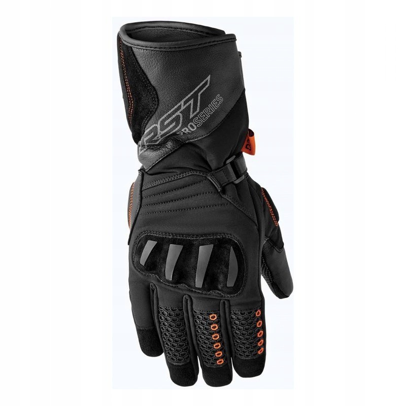 Motocyklové Rukavice Rst Pro Artic D3O Wp Black XL