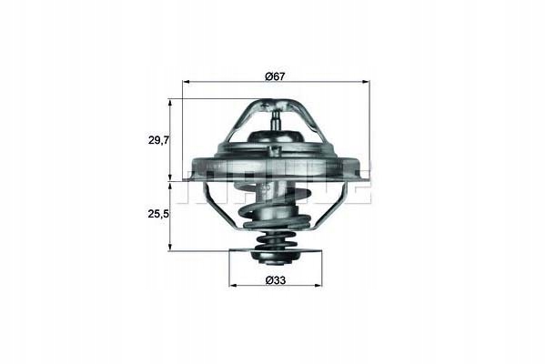 BEHR TERMOSTAT Producent części Behr