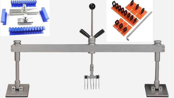 Ruční páka pro vytahování práhů Pokovování Spotter 85 cm Rám Docer Kůň Rám