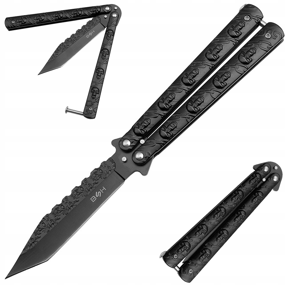 

Nóż Motylek Butterfly Balisong Składany Motylkowy