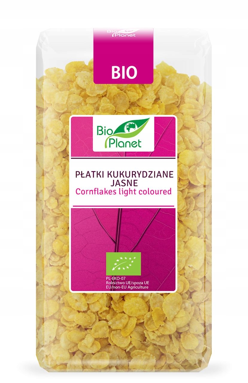 кукурудзяні пластівці яскраві біо 250г-Bio Planet