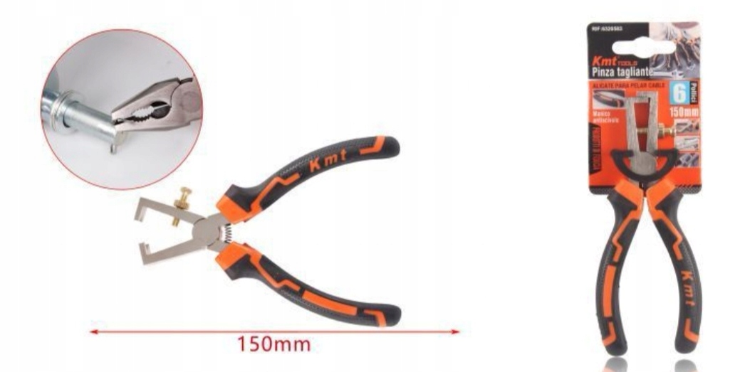 SZCZYPCE DO ŚCIĄGANIA IZOLACJI REGULOWANE 150mm