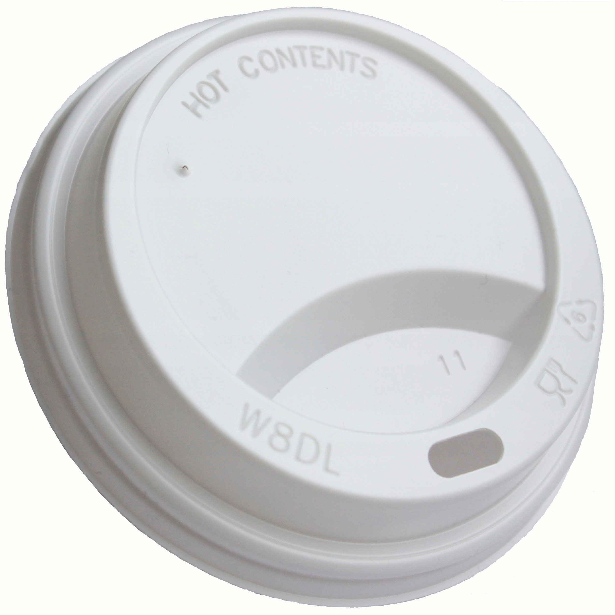 WIECZKO DO KUBKA PAPIEROWEGO DO 80mm 250ML 100SZT