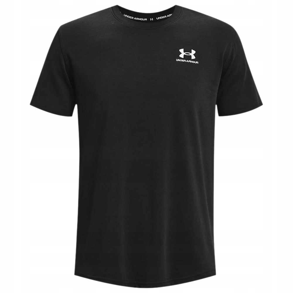 Pánské tričko tričko Under Armour Ua Logo Emb Heavyweight Ss Černá M