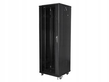 Lanberg Volně stojící skříň 19" 37U/600x600 (v rozloženém stavu) černá (ral