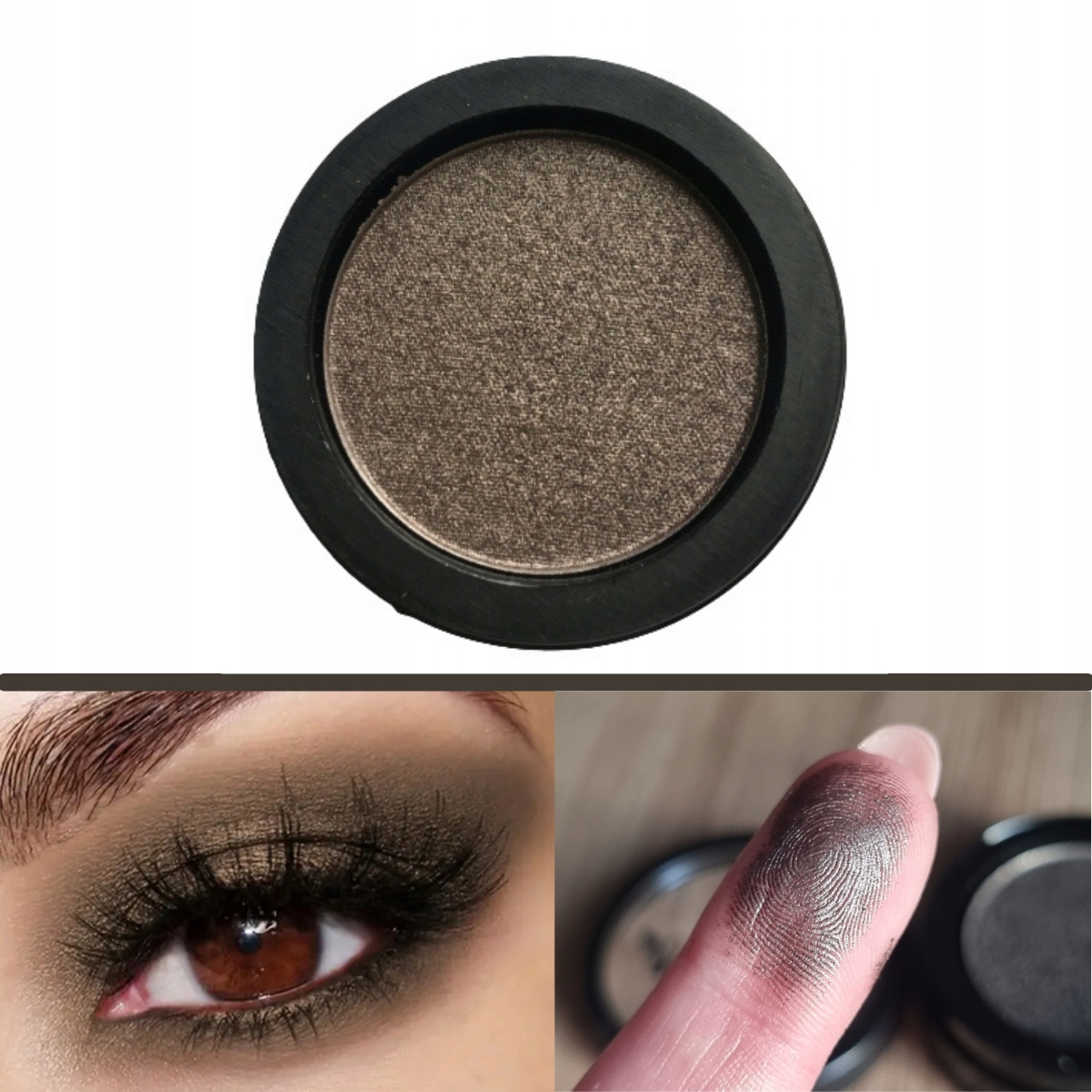 CIENIE CIEŃ DO POWIEK PERŁOWY BŁYSZCZĄCY BRĄZOWY POJEDYNCZY DO MAKIJAŻU 51 Rodzaj pojedynczy cień