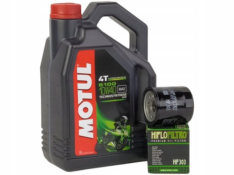

Motul 5100 4T 10W40 4L Hiflo Filtr Oleju HF303
