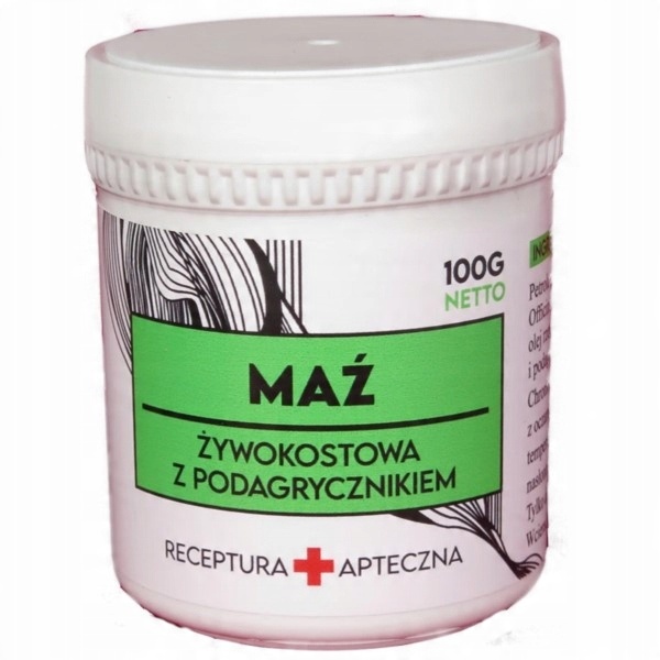 

Bjk Bio Maź żywokostowa z podagrycznikiem 100 g