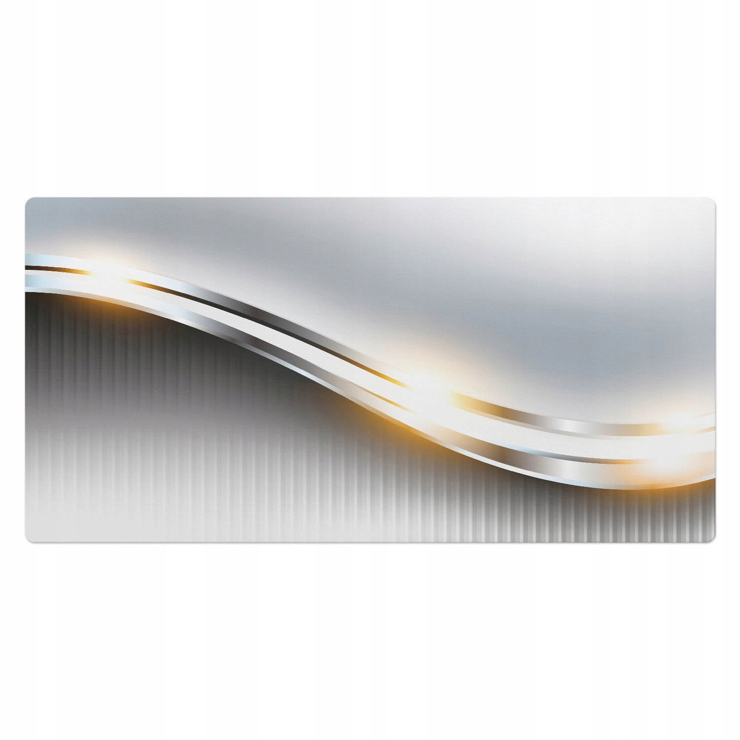 Podložka na psací stůl s krásným potiskem Linie v pohybu a rytmu pásů 100 x 50 cm