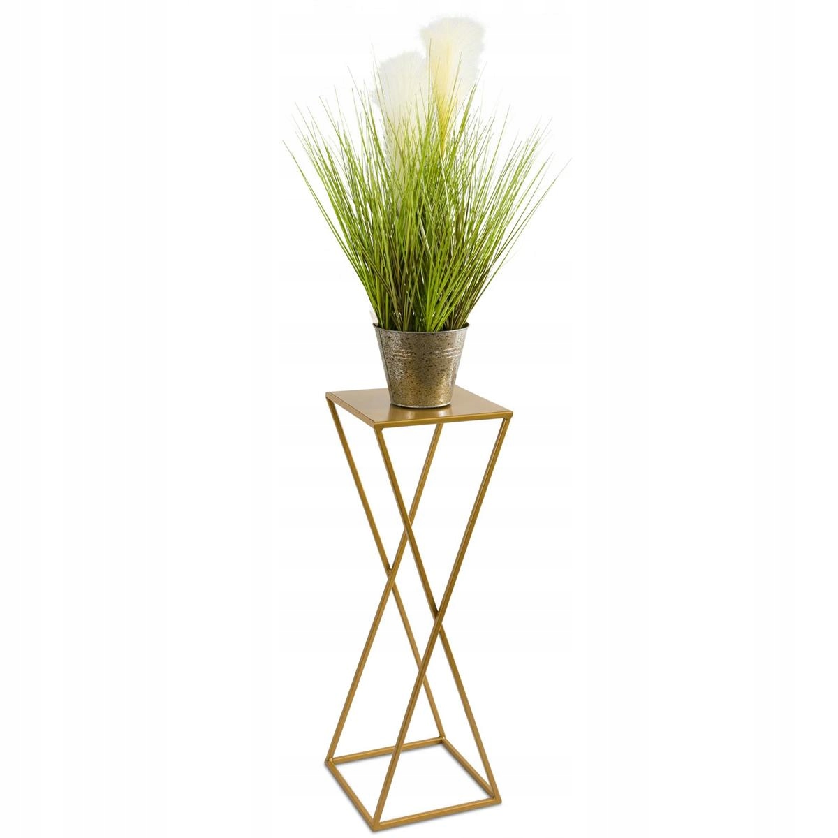 

Kwietnik nowoczesny na rośliny 70 cm złoty Loft