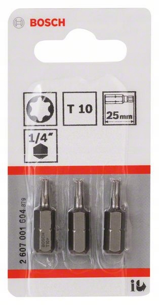 

Bit Końcówka Wkręcająca Torx T10 25 mm Bosch