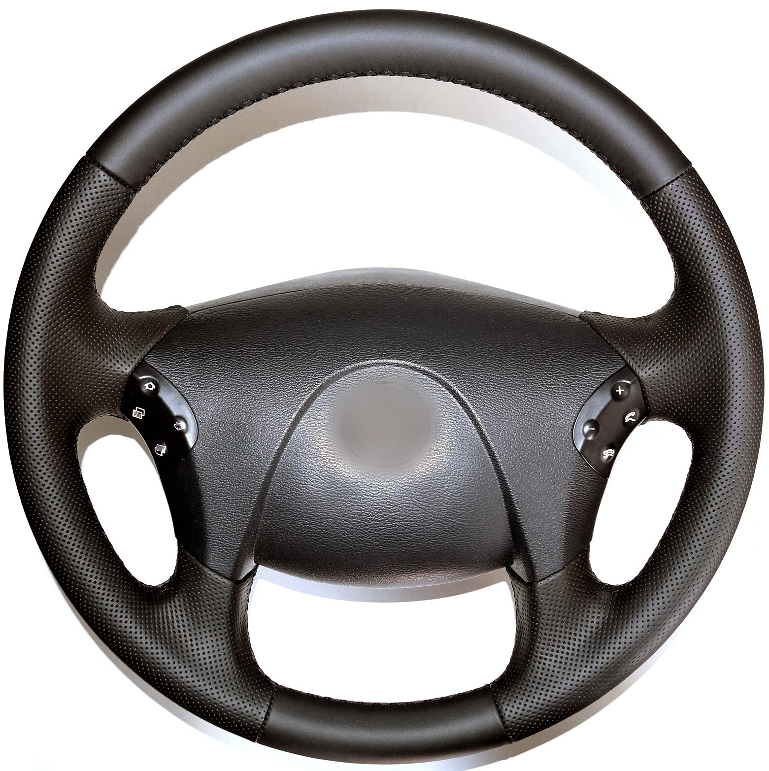 РУЛЕВОЕ КОЛЕСО MERCEDES ACTROS MP2 MP3 AXOR ATEGO II UNIMOG ОБШИВКА КОЖА 113