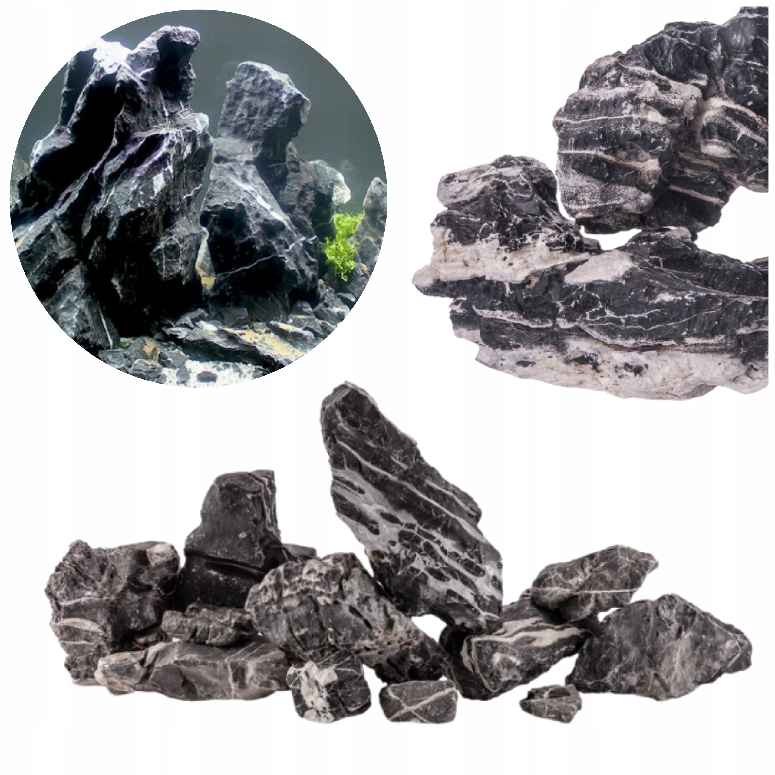 5 Kg Cloud Rocková Sada Akvarijních Skal