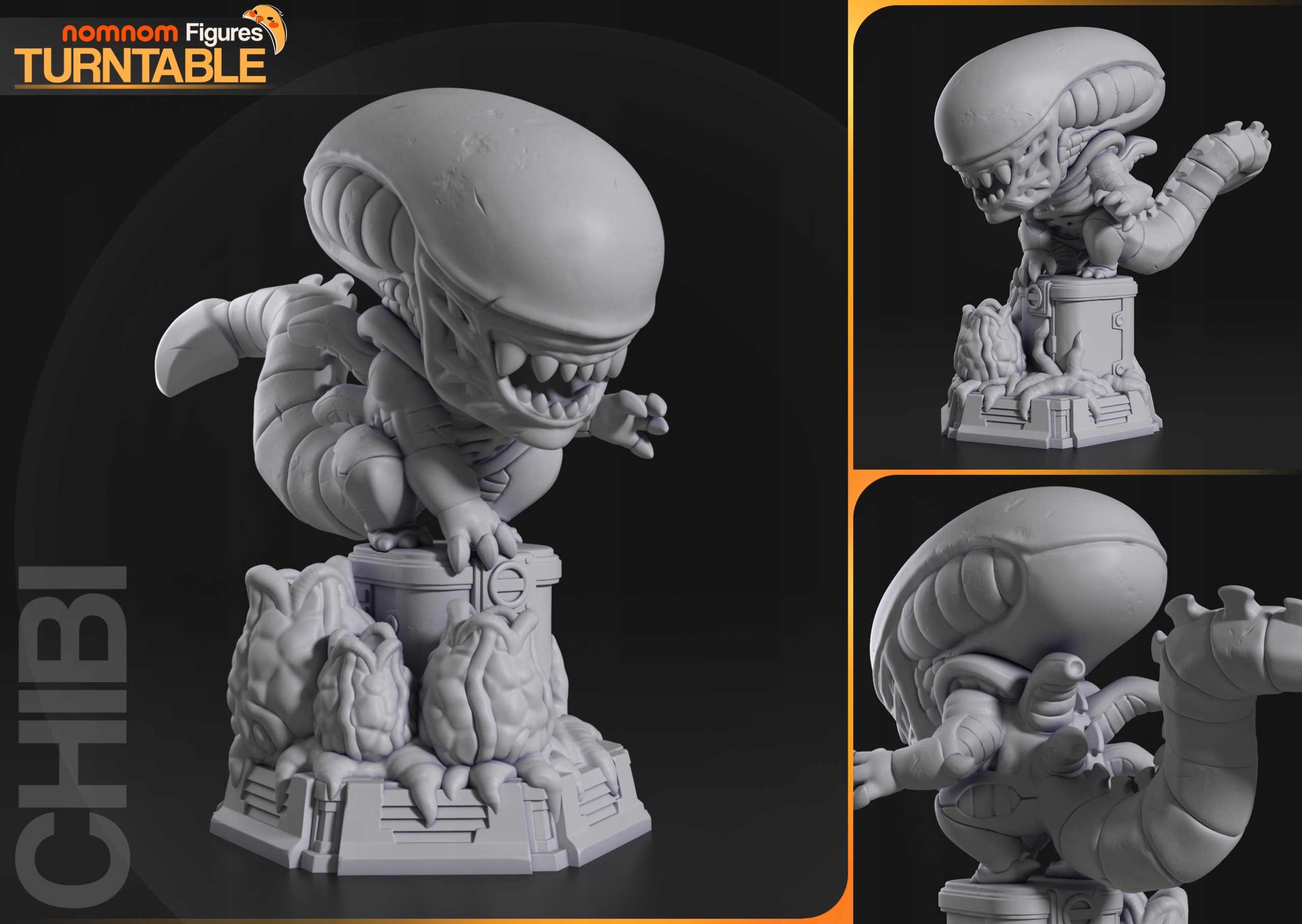 Figurka Xenomorpha ze série Alien Cizinci