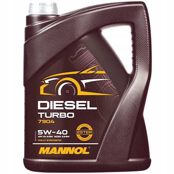 Mannol Diesel Turbo 7904-5 5W40 5W-40 5L