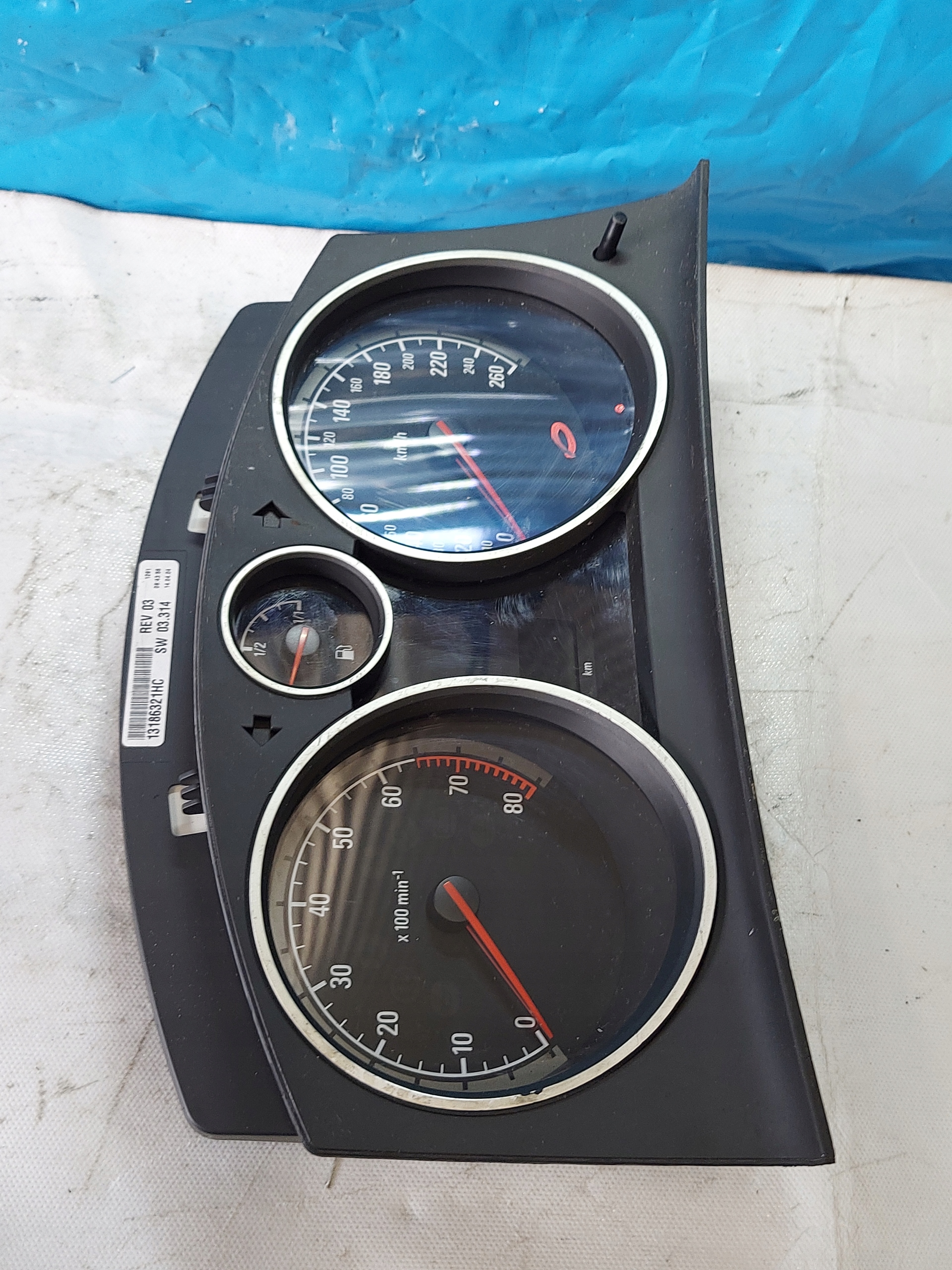 dials clock ASTRA H 1.6 B 13186321HC