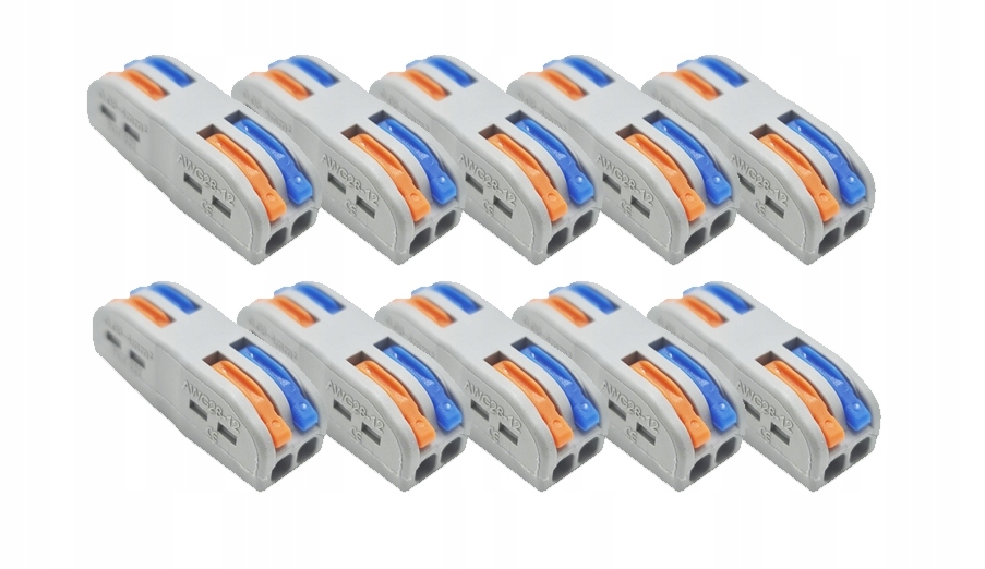 

Szybkozłączka złączka przelotowa linka drut 10szt