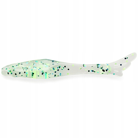 Aji Tiny 1.5", #413 Uv Clear/Blue 12szt