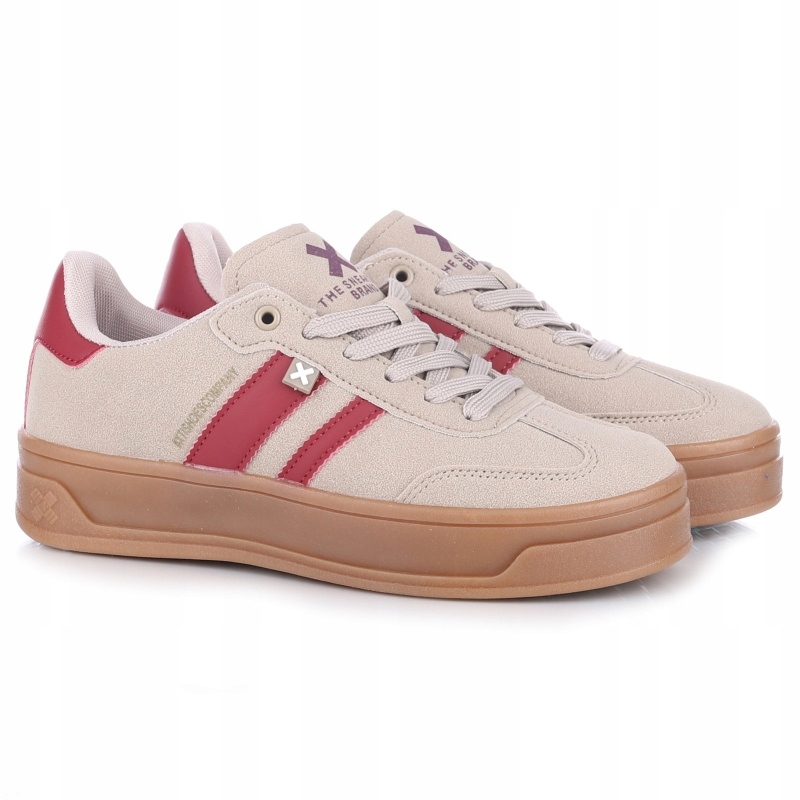 Dámské tenisky Xti 143483 Z.ant Beige béžové sportovní Eko Kůže VEL.36