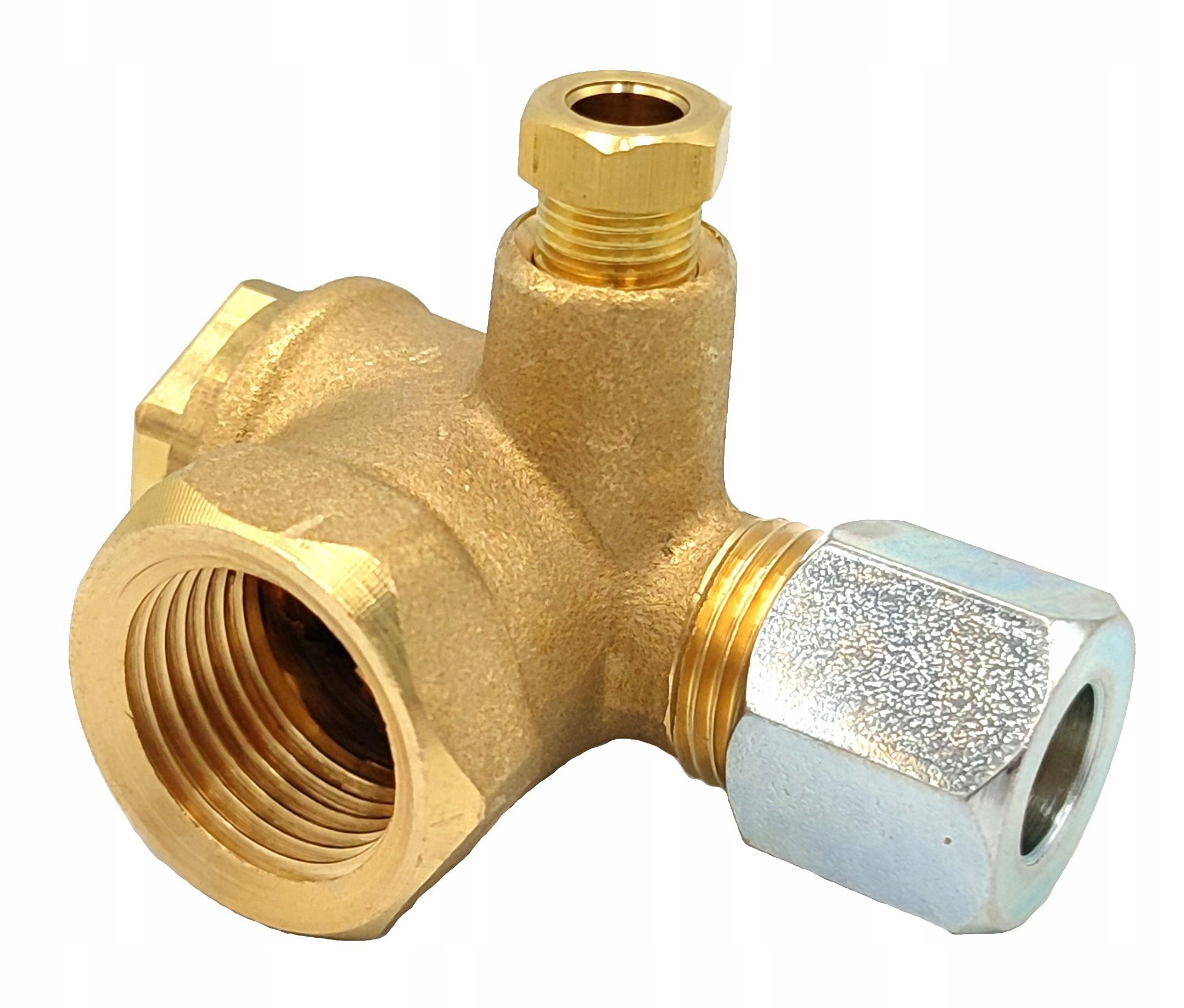 

Zawór zwrotny 1/2 W x 3/8 Z x 1/8W do kompresora