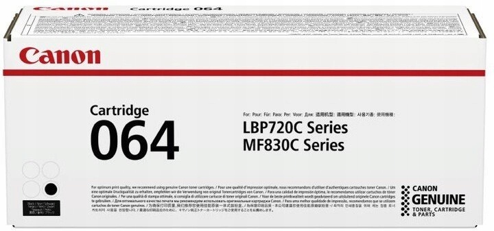 Canon Crg 064 Black, 6 000 str. 4937C001
