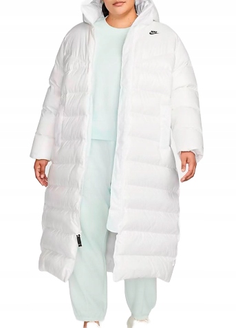Dámská péřová bunda Parka Nike Therma-FIT Velké velikosti DM0692-100 3X