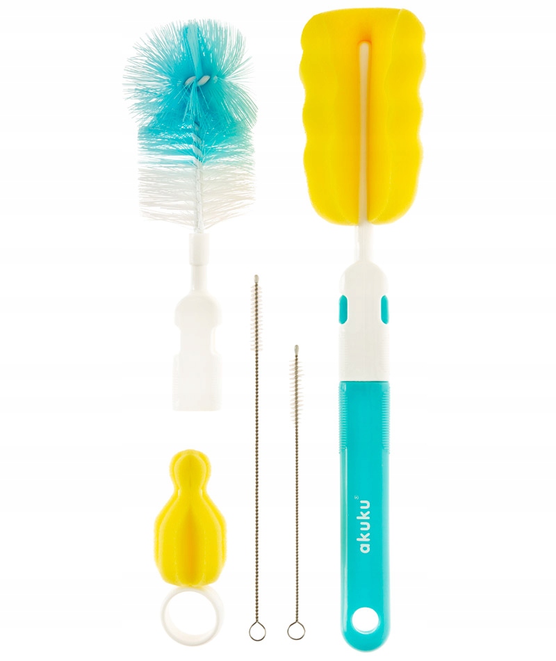 

Akuku Zestaw Szczotki do Mycia Butelek i Smoczków