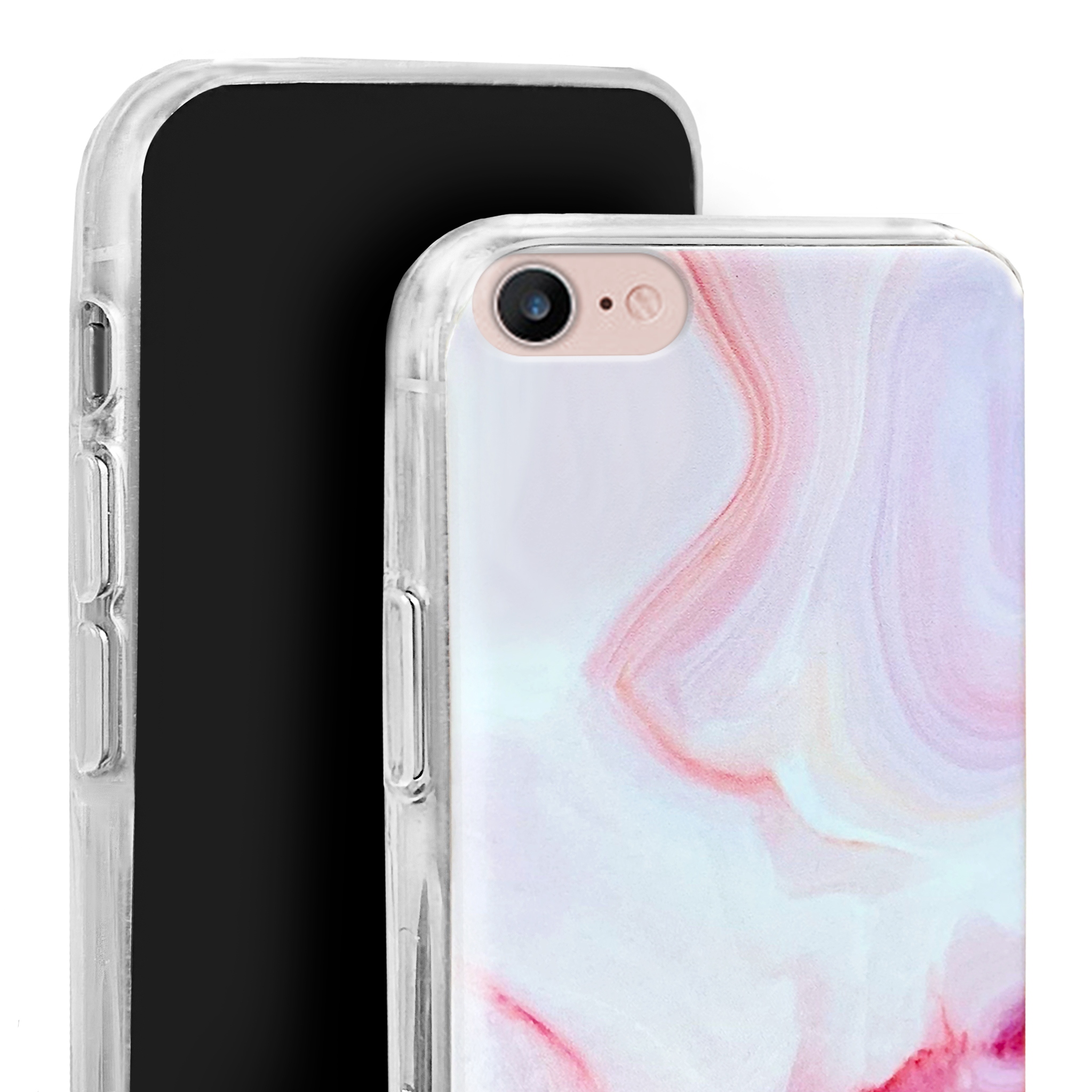 

Etui do iPhone 7 / 8 silikon wzory + Szkło 3D