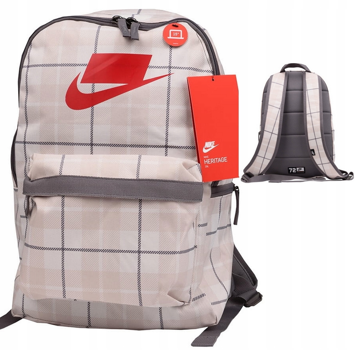 

Plecak Szlkolny Miejski Nike Heritage Bkpk 2.0 Aop