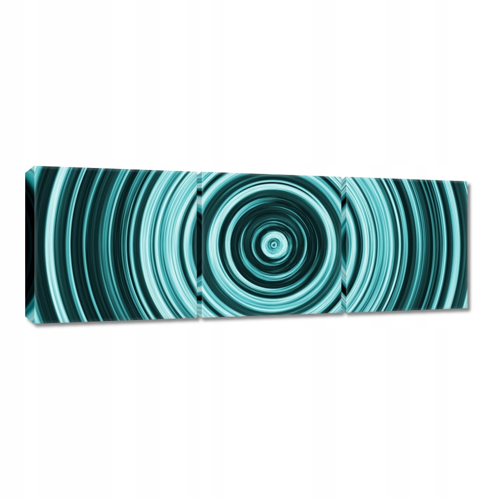 

Obrazy 120x40 Koła w kolorze petrolBlue