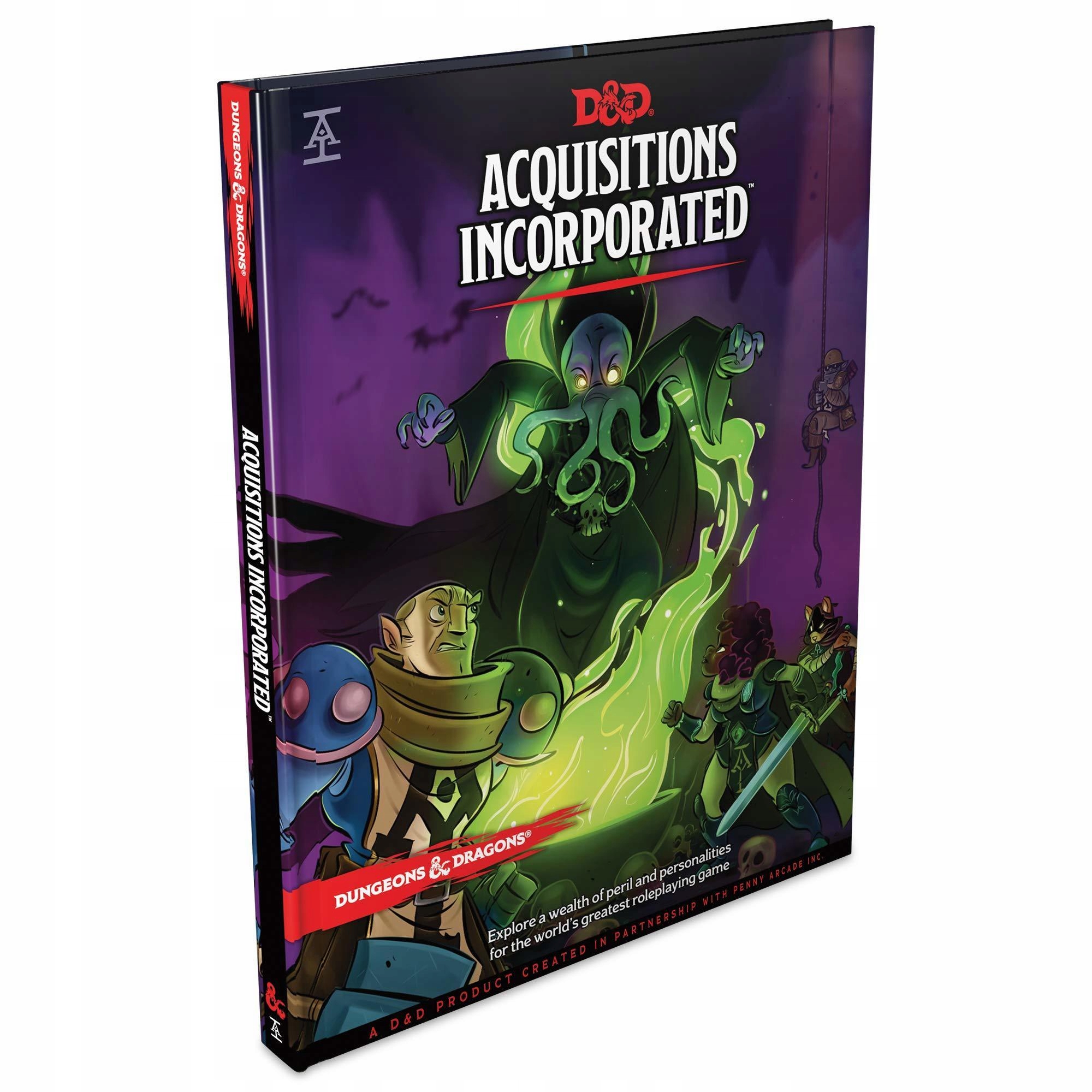 DUNGEONS AND DRAGONS ACQUISITIONS INCORPORATED ENG Nazwa DUNGEONS AND DRAGONS ACQUISITIONS INCORPORATED (EDYCJA ANGIELSKA) D&D DND RPG