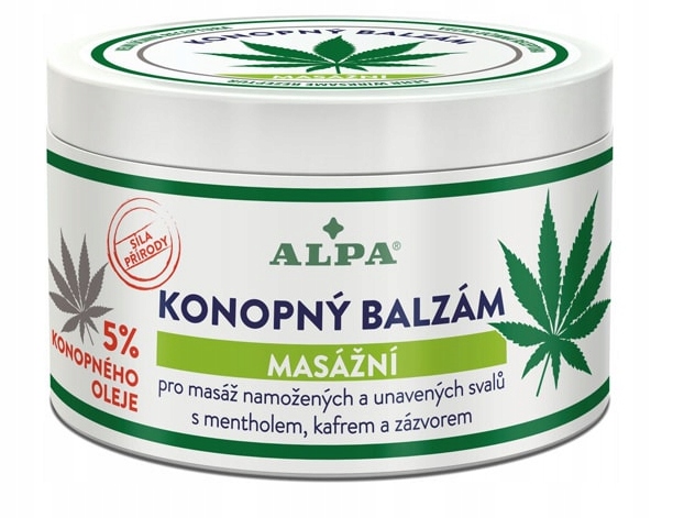 

Alpa krem balsam maść konopna 250 ml przeciwbólowa