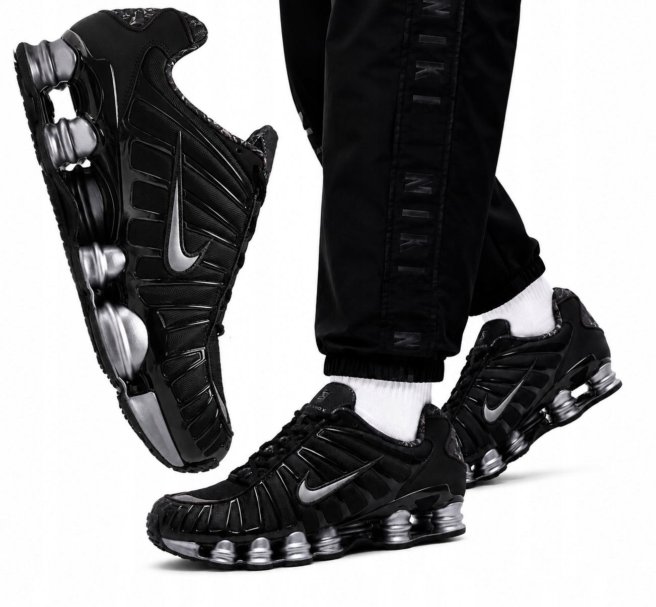 Buty męskie Nike Shox sportowe treningowe Sneakersy na co dzień 45