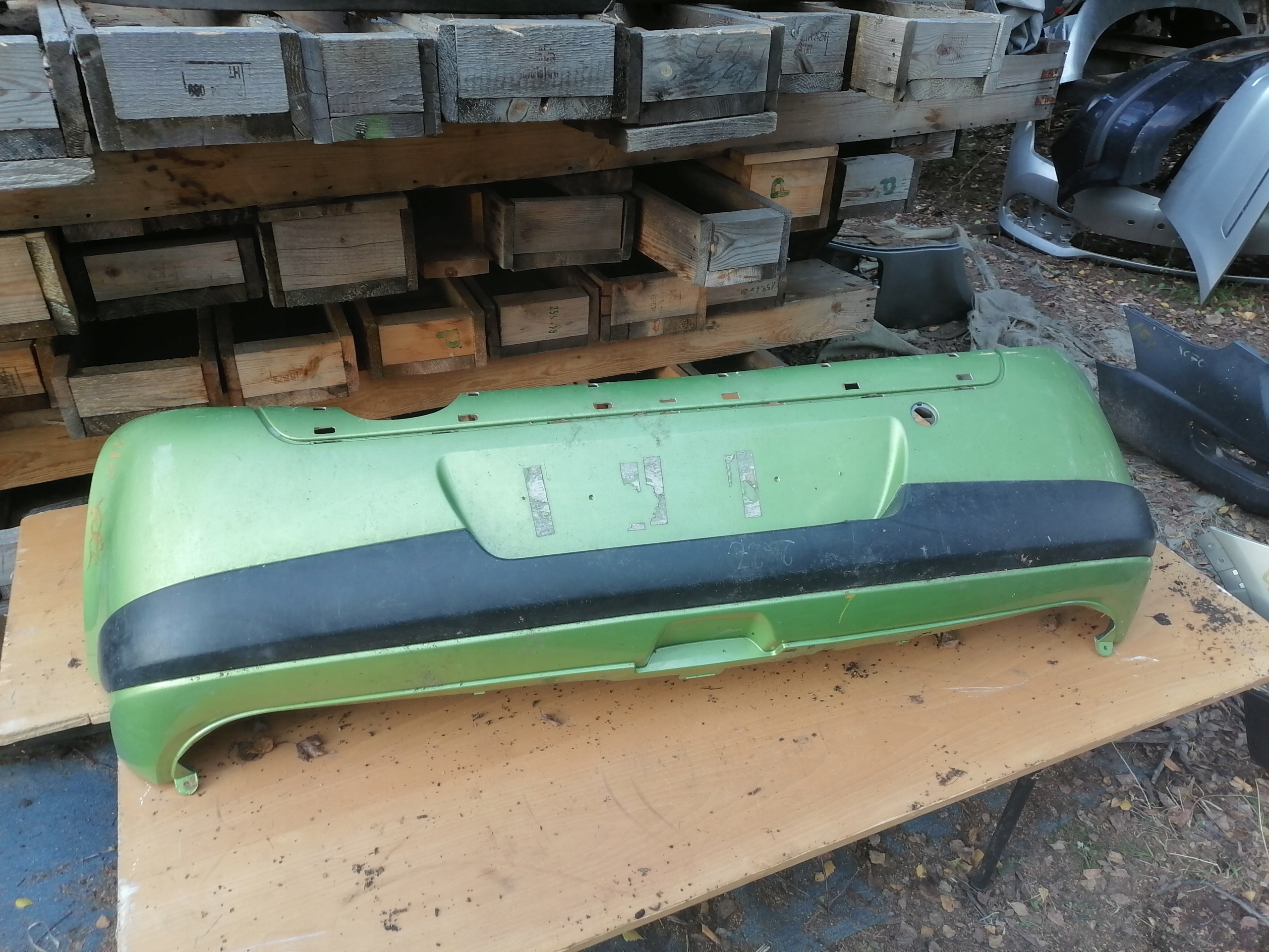 bumper rear part PEUGEOT 1007 9646177377