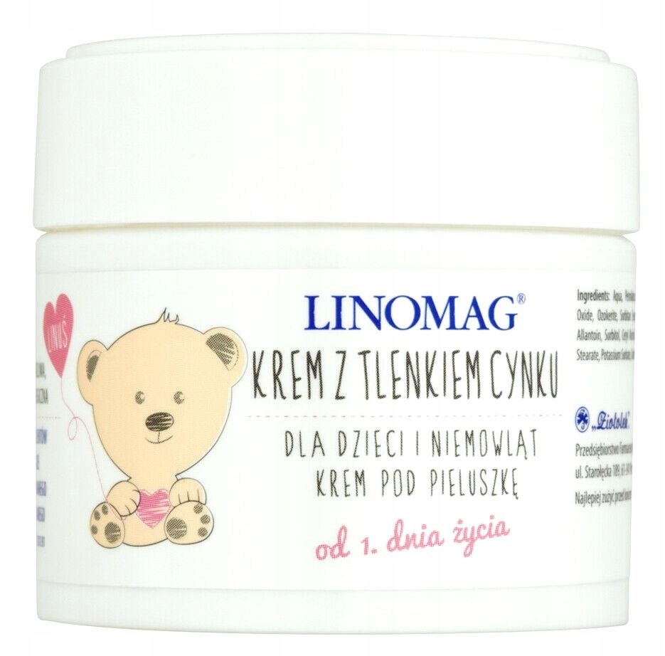 Linomag BOBO Krem z tlenkiem cynku dla dzieci 0m+ Kod producenta 5900558000260
