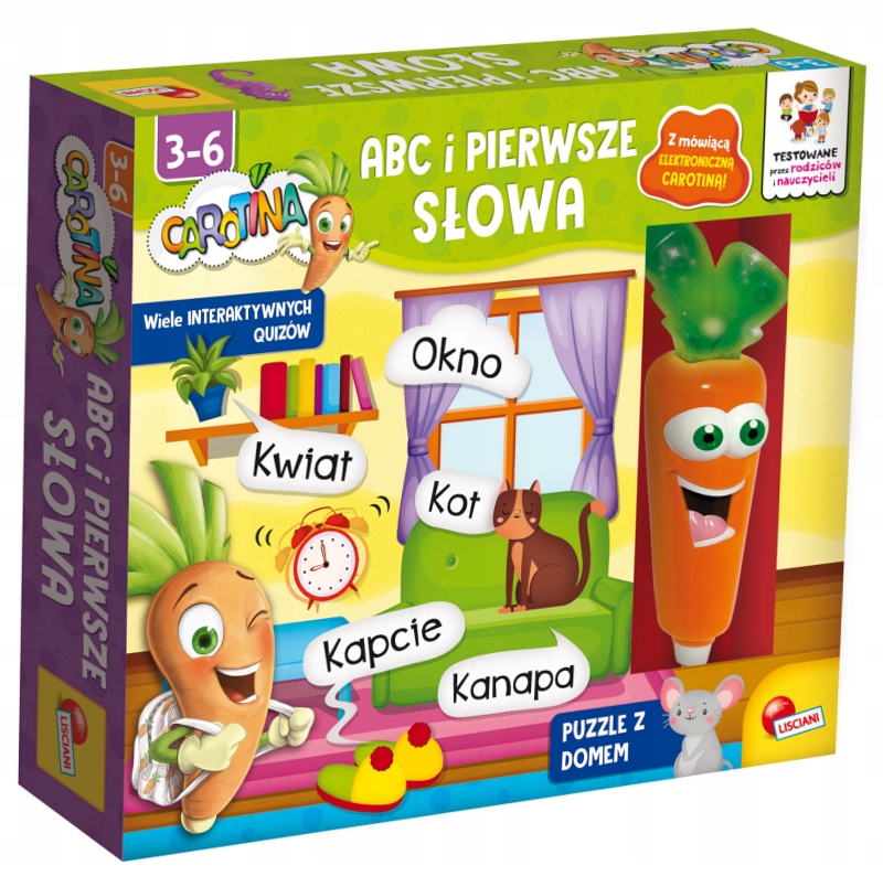 ABC i pierwsze słowa Carotina