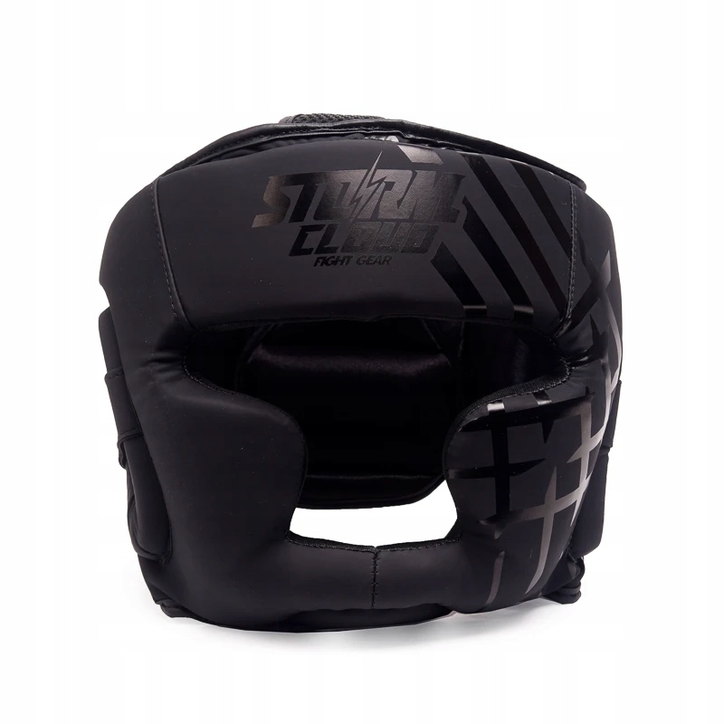 StormCloud Boxerská přilba Lynx Černo-černá S/m