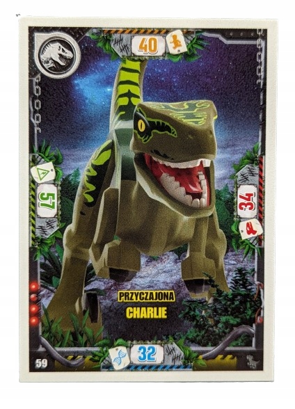 Karta Lego Jurassic World Seria 3 Numer 059