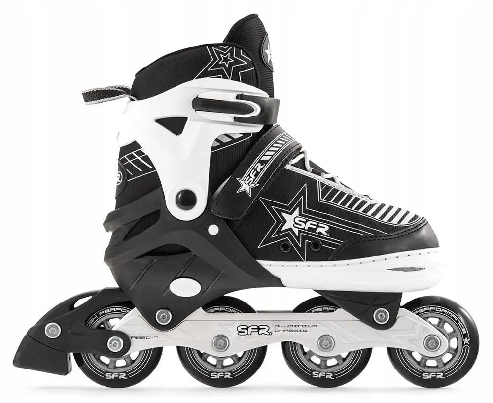 Sfr Pulsar regulowane rolki Silver Eu 35.5-39.5 (L)