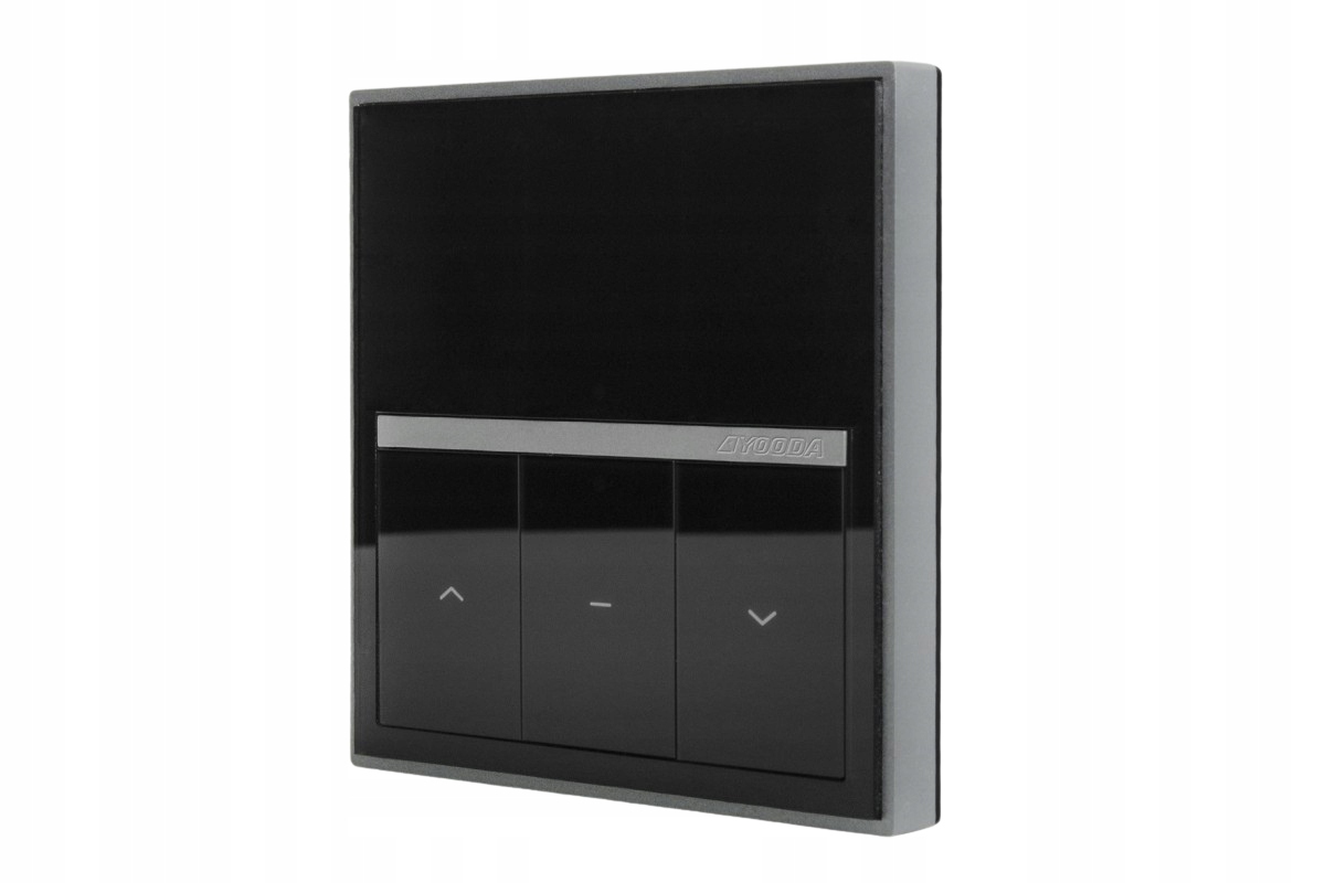 Yooda Nástěnný dálkový ovladač pro rolety Magnetic Deluxe 1-kanálový 433 Mh s držákem